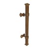 "Hagar" Antique Hand-Forged Iron Door Pull 